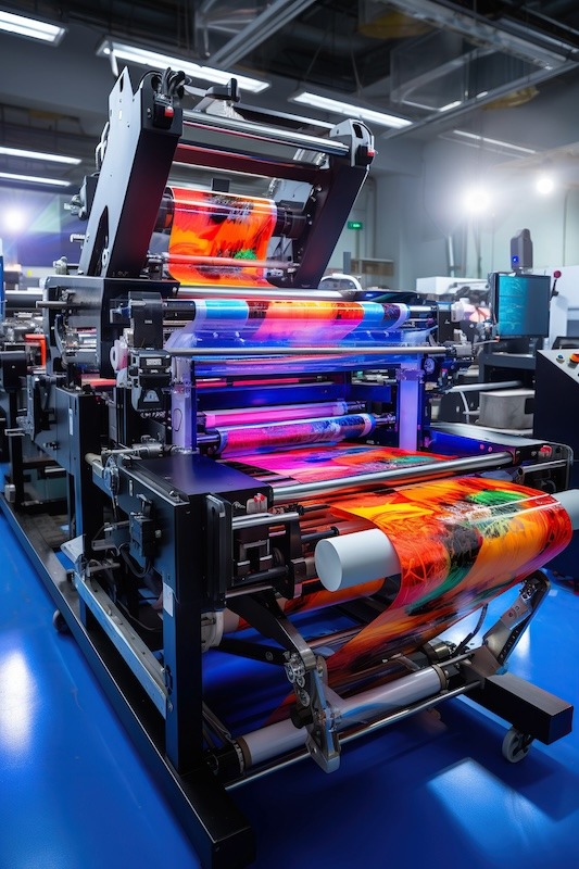 Offset machine